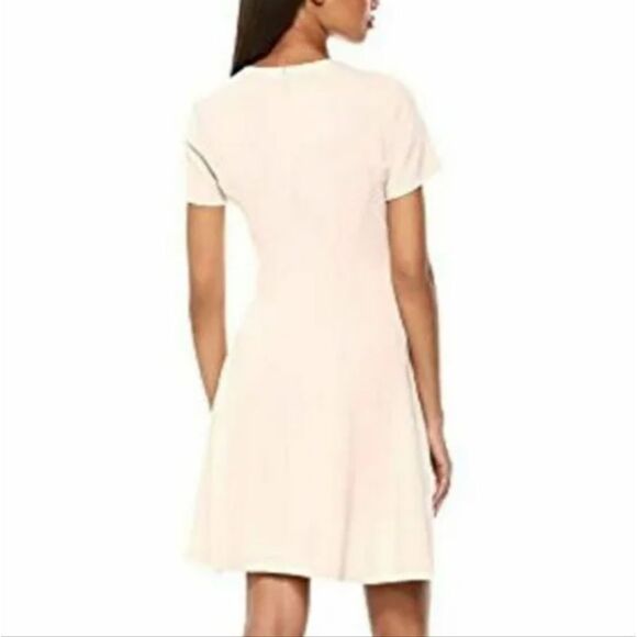 Theory Modern Seamed Shift Dress Pink Size 6 - Picture 5 of 5